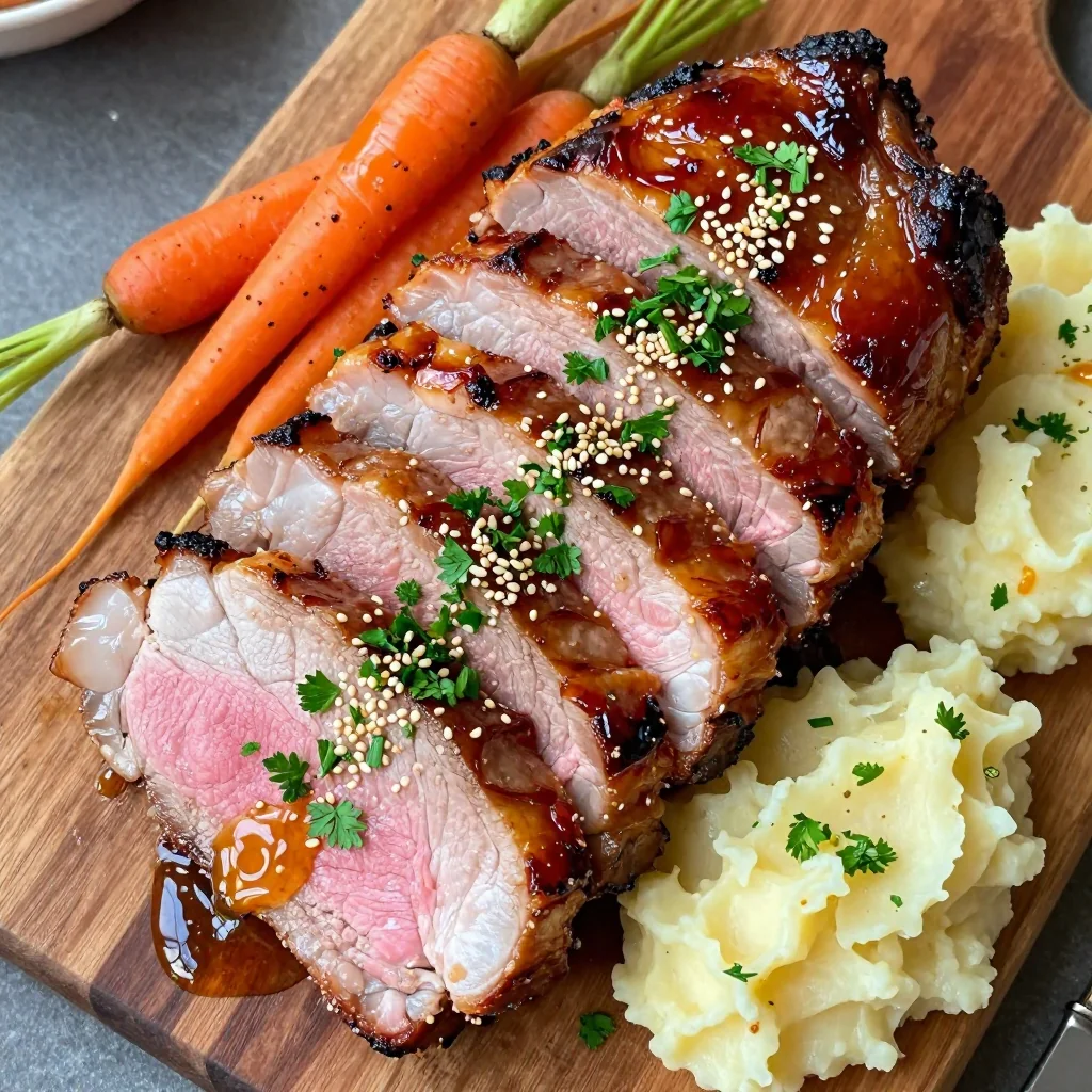 Easy Honey Garlic Pork Tenderloin for Dinner