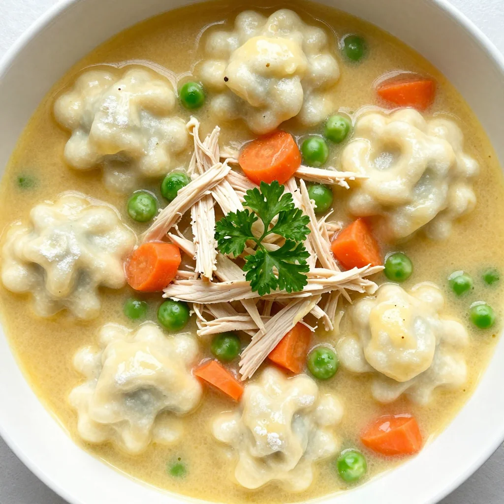 Kid-Friendly Slow Cooker Chicken and Dumplings