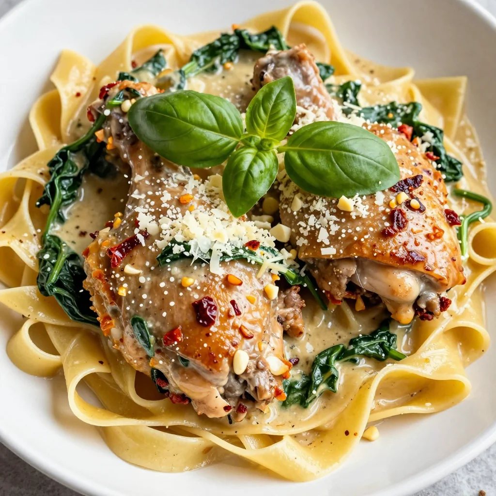 Slow Cooker Creamy Tuscan Chicken for Dinner