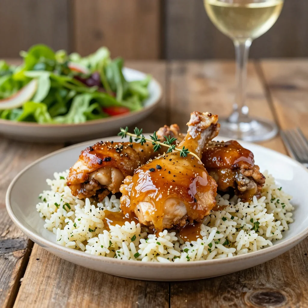 Honey Mustard Chicken Thighs for a Weeknight Win