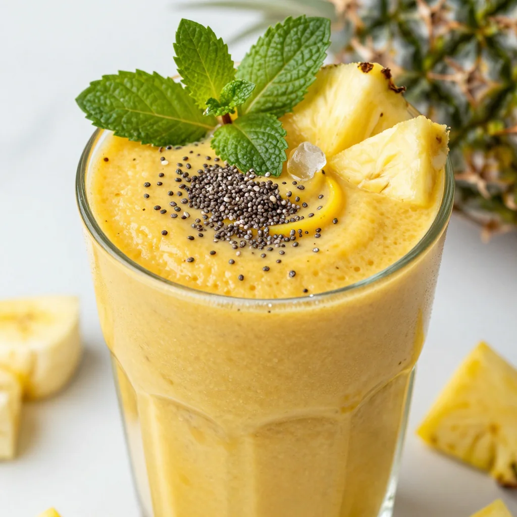 Freezer-Friendly Turmeric Detox Smoothie