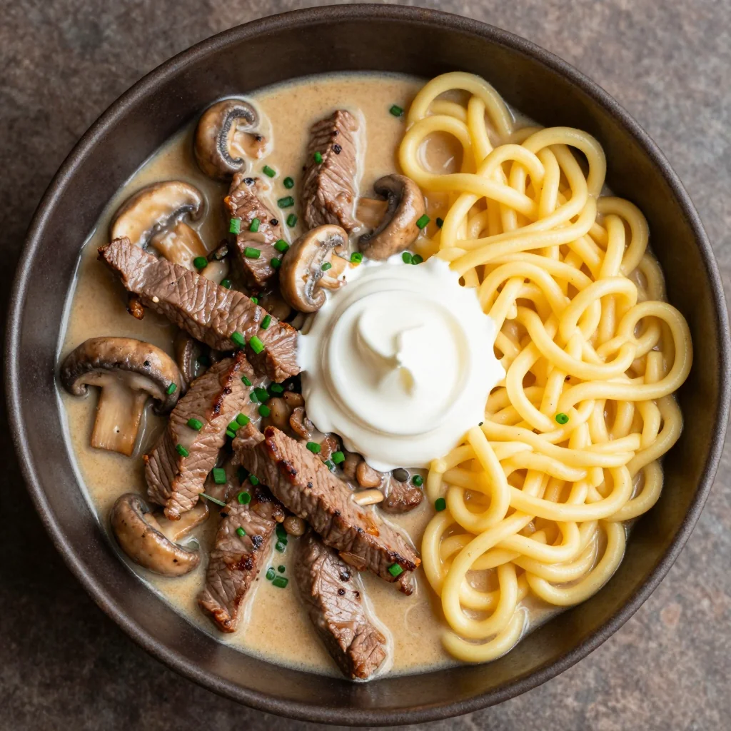 Slow Cooker Beef Stroganoff: Comfort in a Bowl