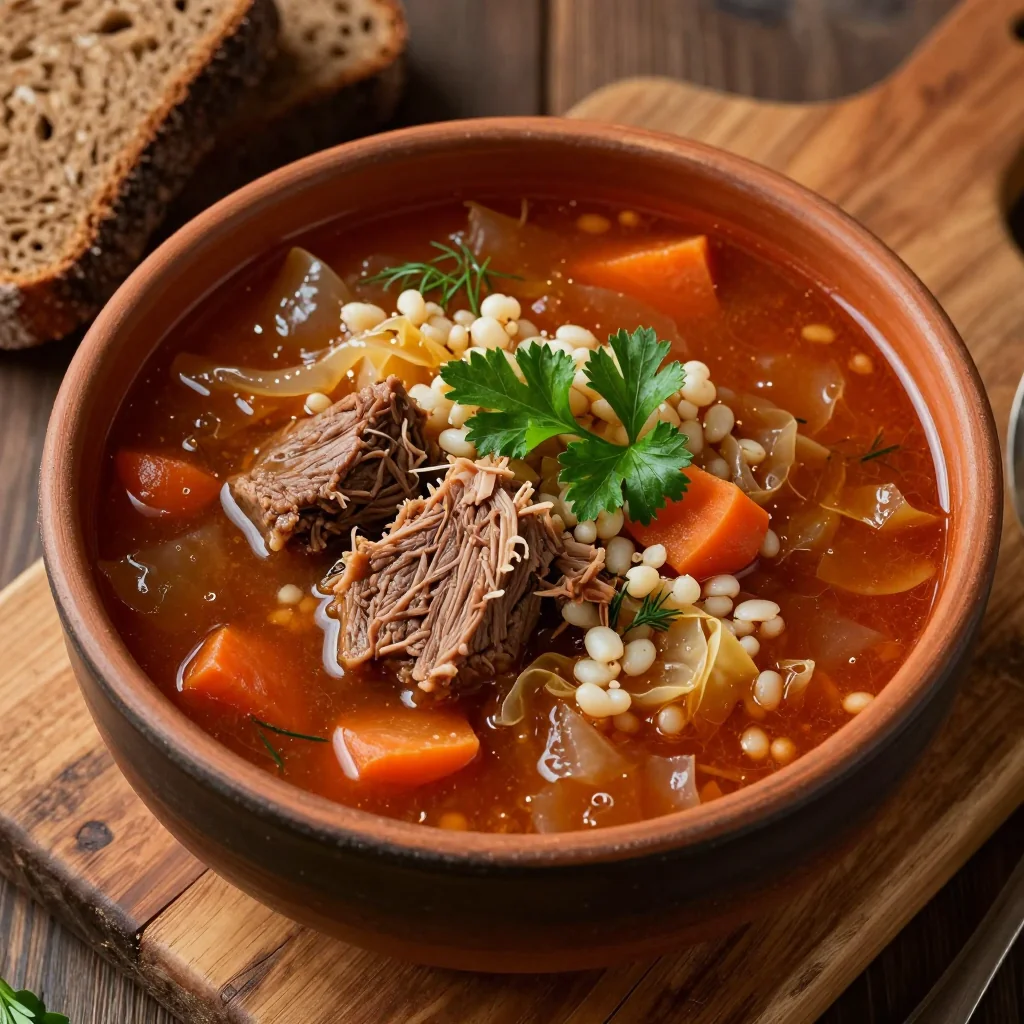 Easy Beef And Cabbage Soup That Is A German Comfort Food