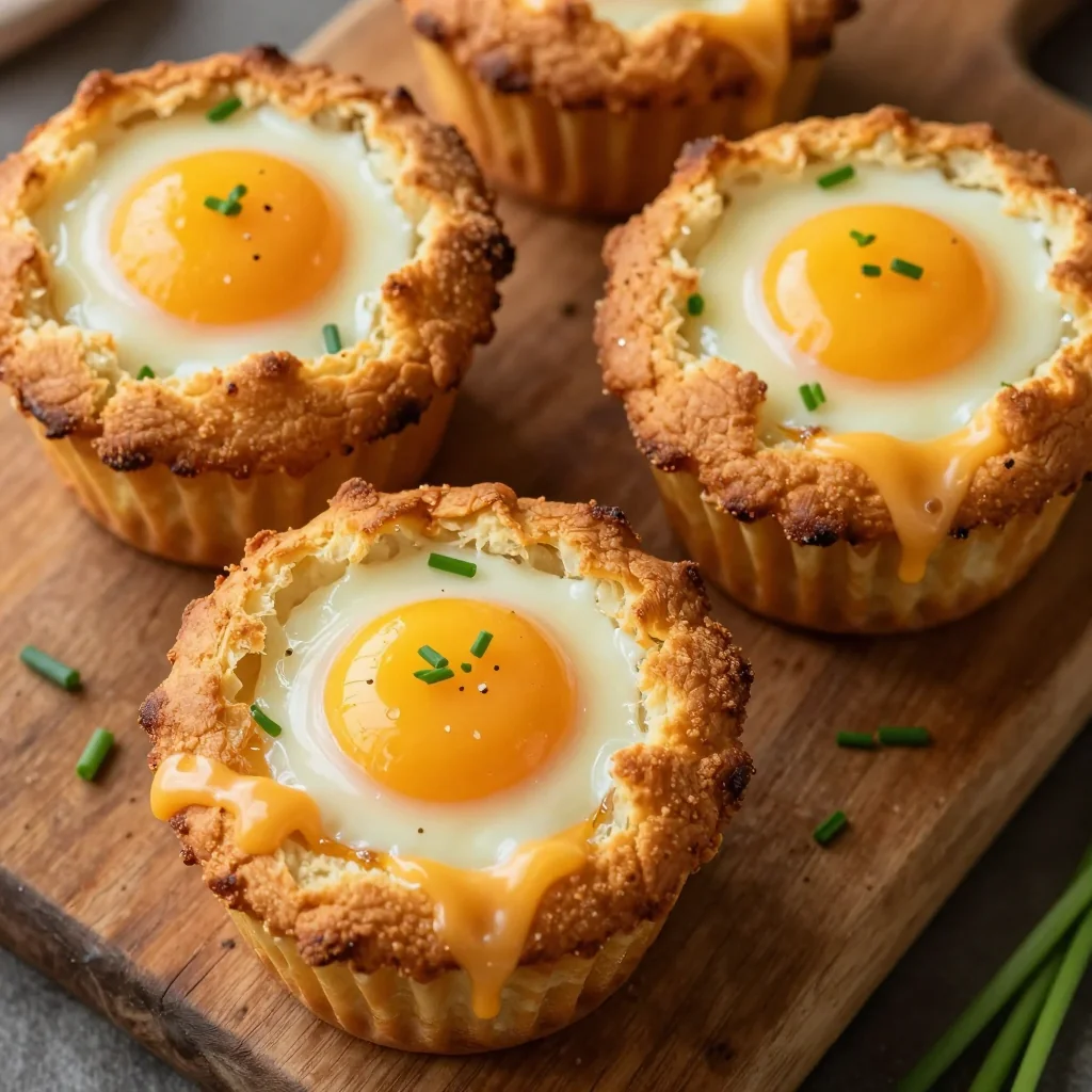 Crispy Egg and Cheese Muffins for Clean Eating