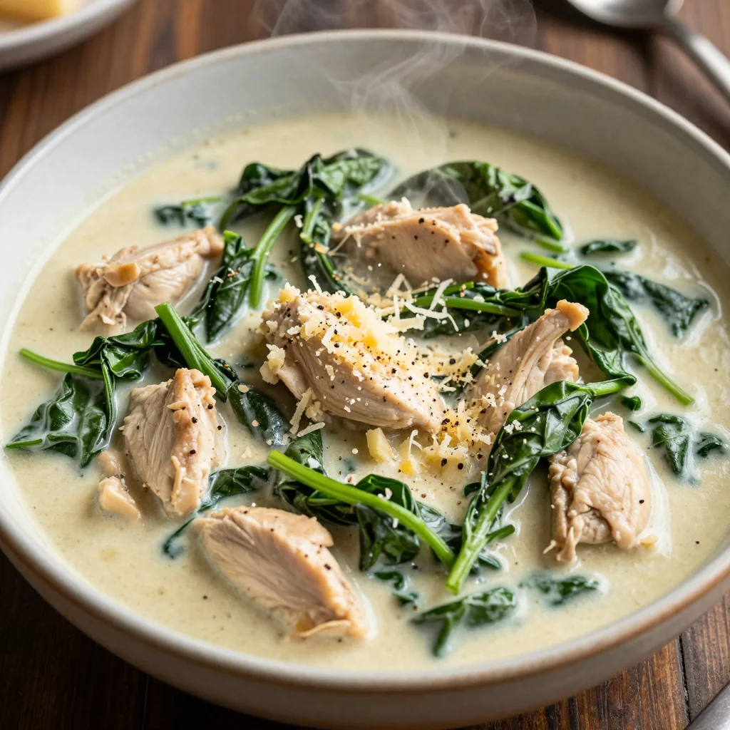 One Pot Creamy Chicken and Spinach for Winter Comfort