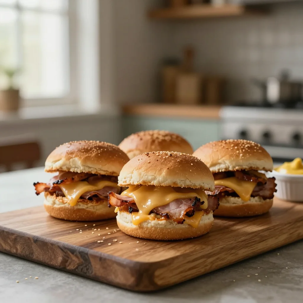 Ham and Swiss Sliders