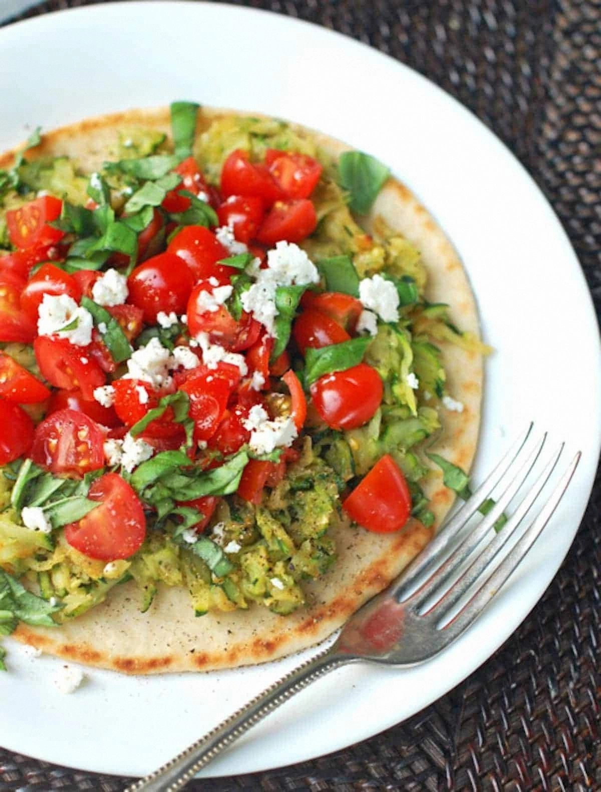 Farmer’s Market Flatbread Pizz