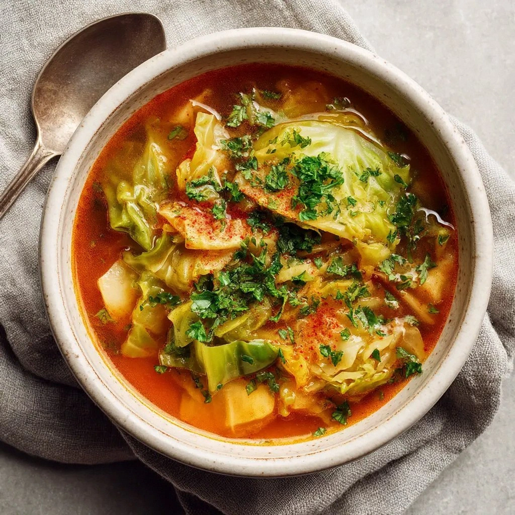 Fat-Burning Cabbage Soup (That