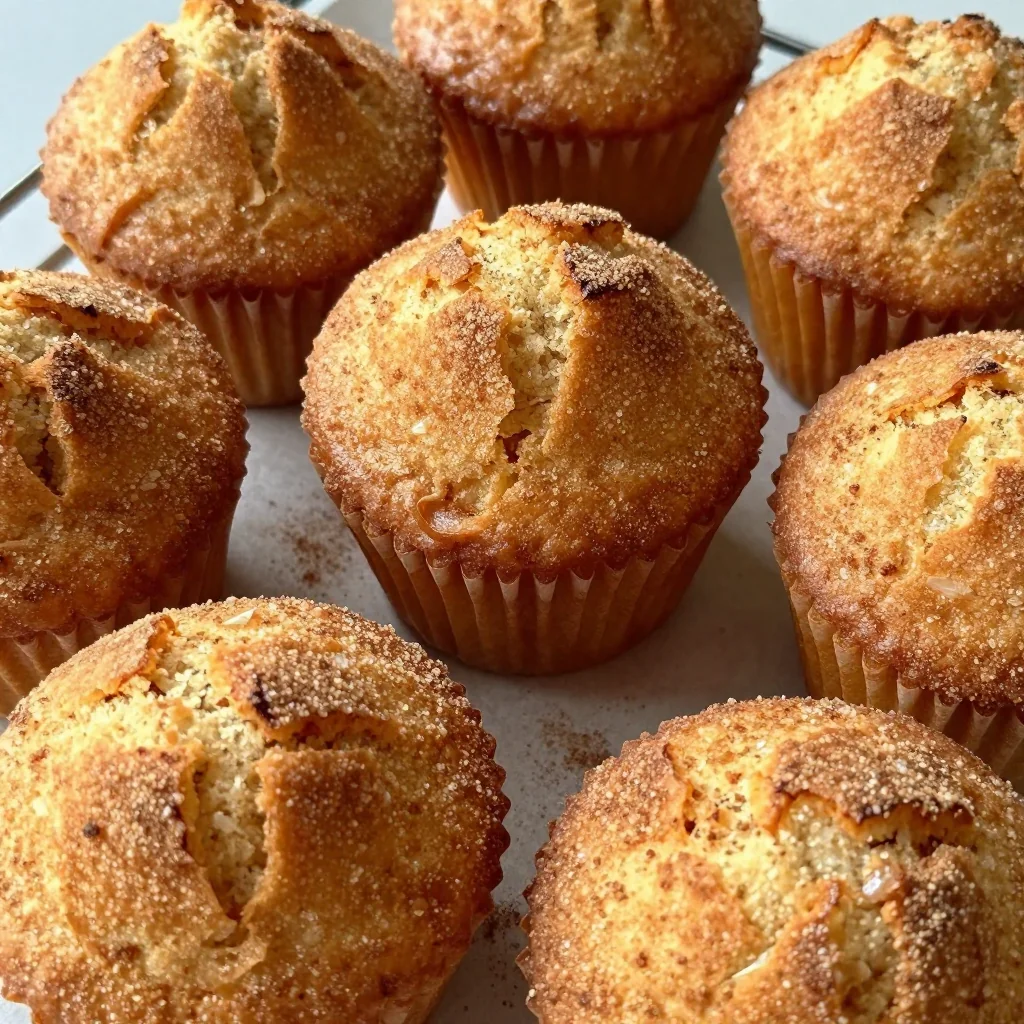 Warm Cinnamon Sugar Donut Muffins for Weekend Baking