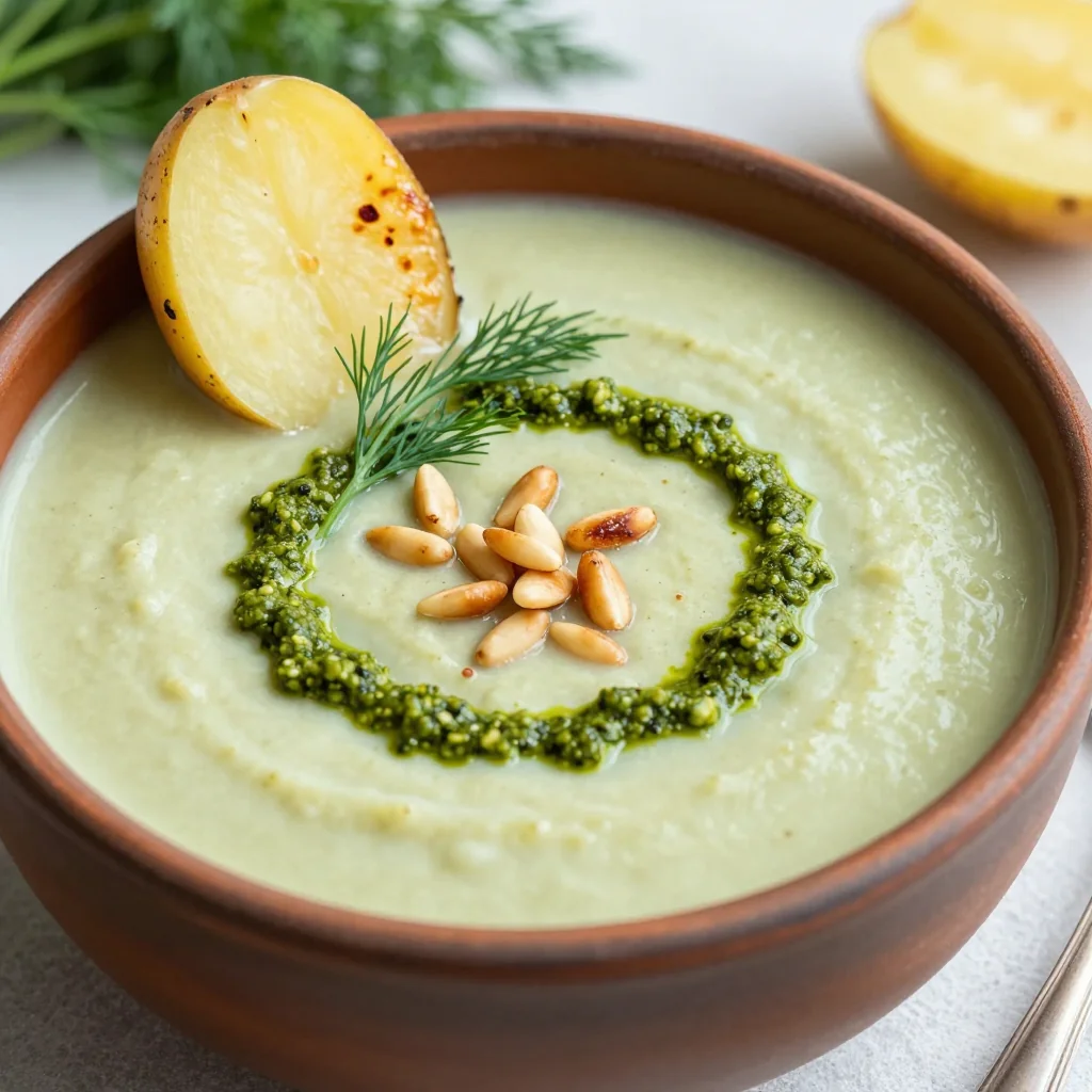 Pantry Clean Out Creamy Zucchini Potato Soup