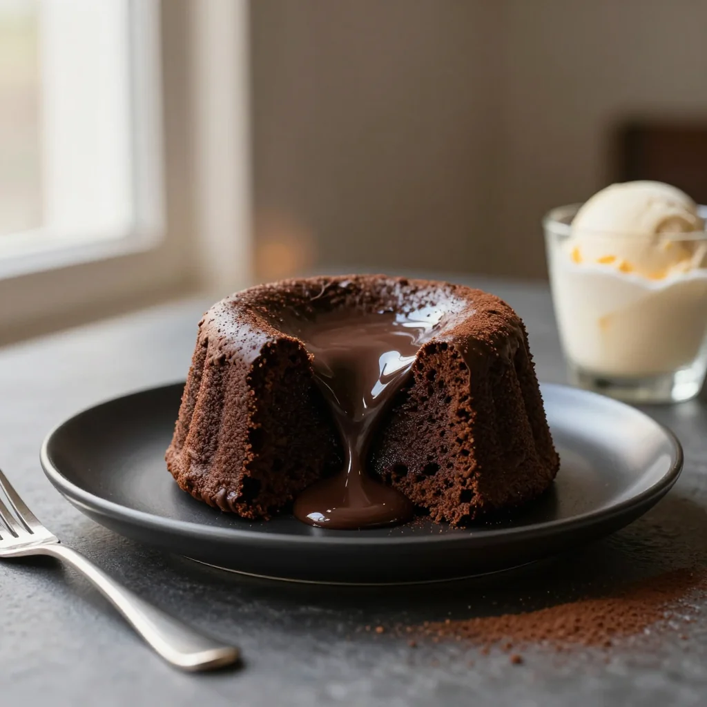 Lava Cake Chocolate with Molten Center
