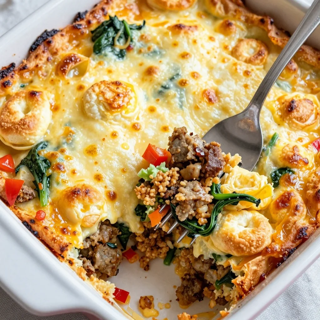 Freezer Prep Breakfast Casserole for Busy Mornings