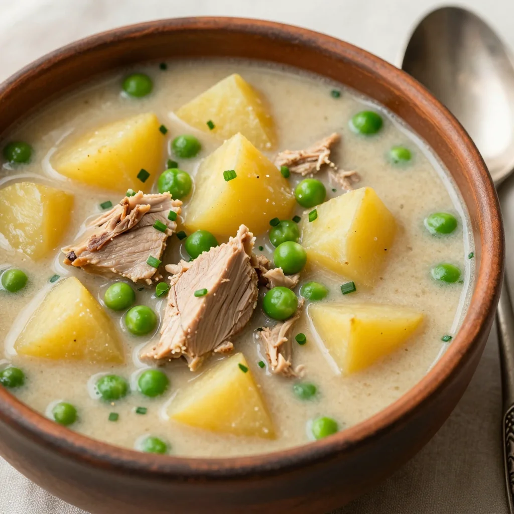 Hearty Turkey and Potato Soup for Clean Eating