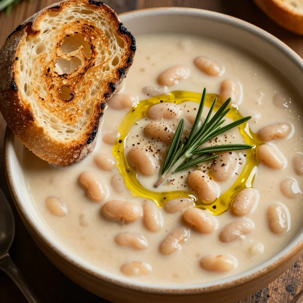 Cozy Freezer Prep Creamy White Bean Soup for Winter Warmth