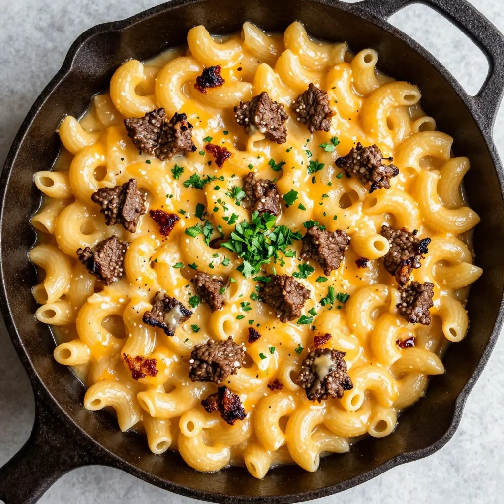 One-Pot Cheesy Beef and Macaroni for Families