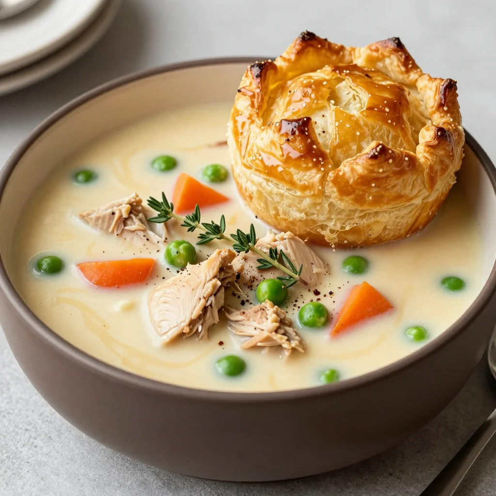 Creamy Chicken Pot Pie Soup for Cozy MLK Dinners
