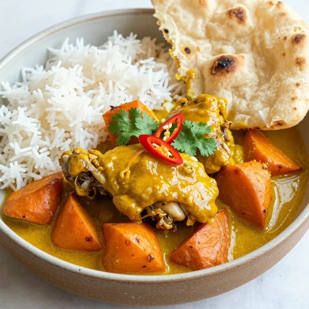 Slow Cooker Chicken Curry for Spicy January Dinner Nights