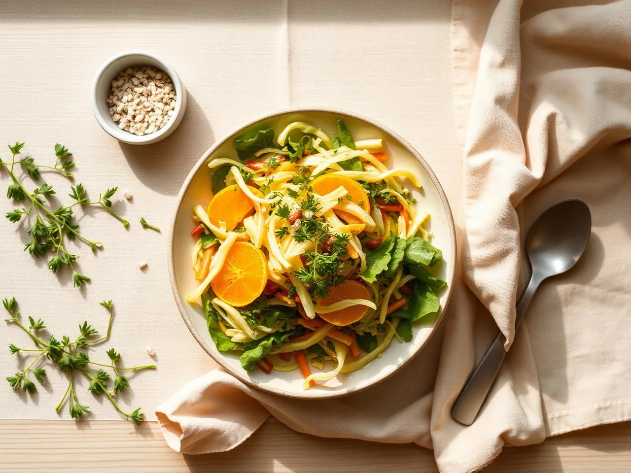 Fennel And Orange Slaw