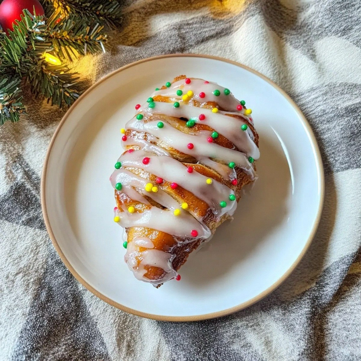 Festive Christmas Tree Cinnamon Rolls for Joyful Mornings
