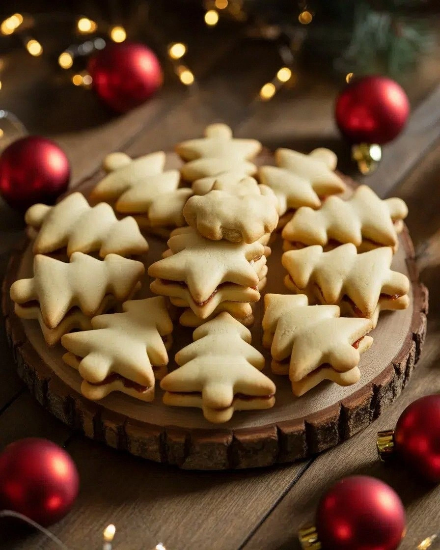Festive Christmas Tree Sandwic
