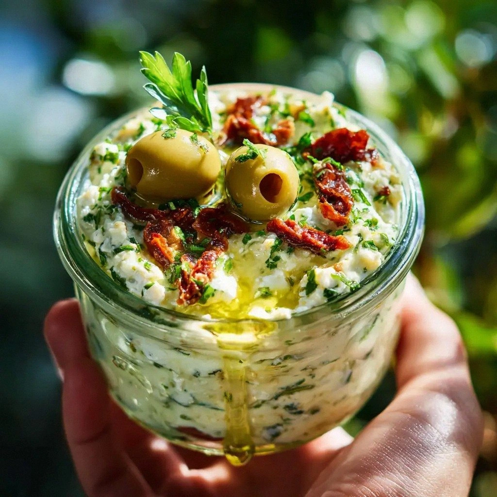 Feta and Green Olive Dip (The 