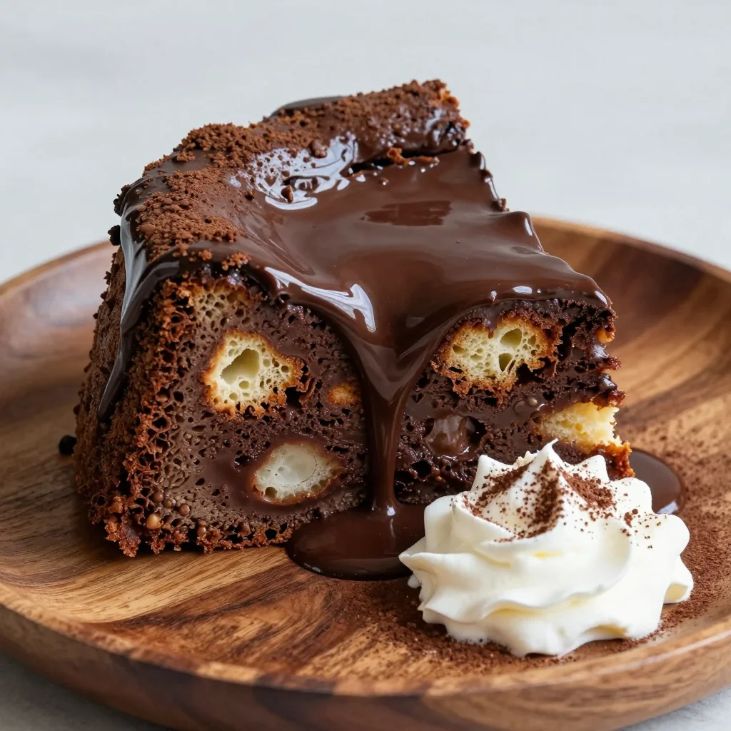 Indulgent Slow Cooker Chocolate Breads Pudding for a Dessert