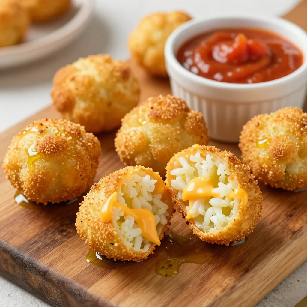 Kid-Friendly Cheesy Cauliflower Tots for Snacks