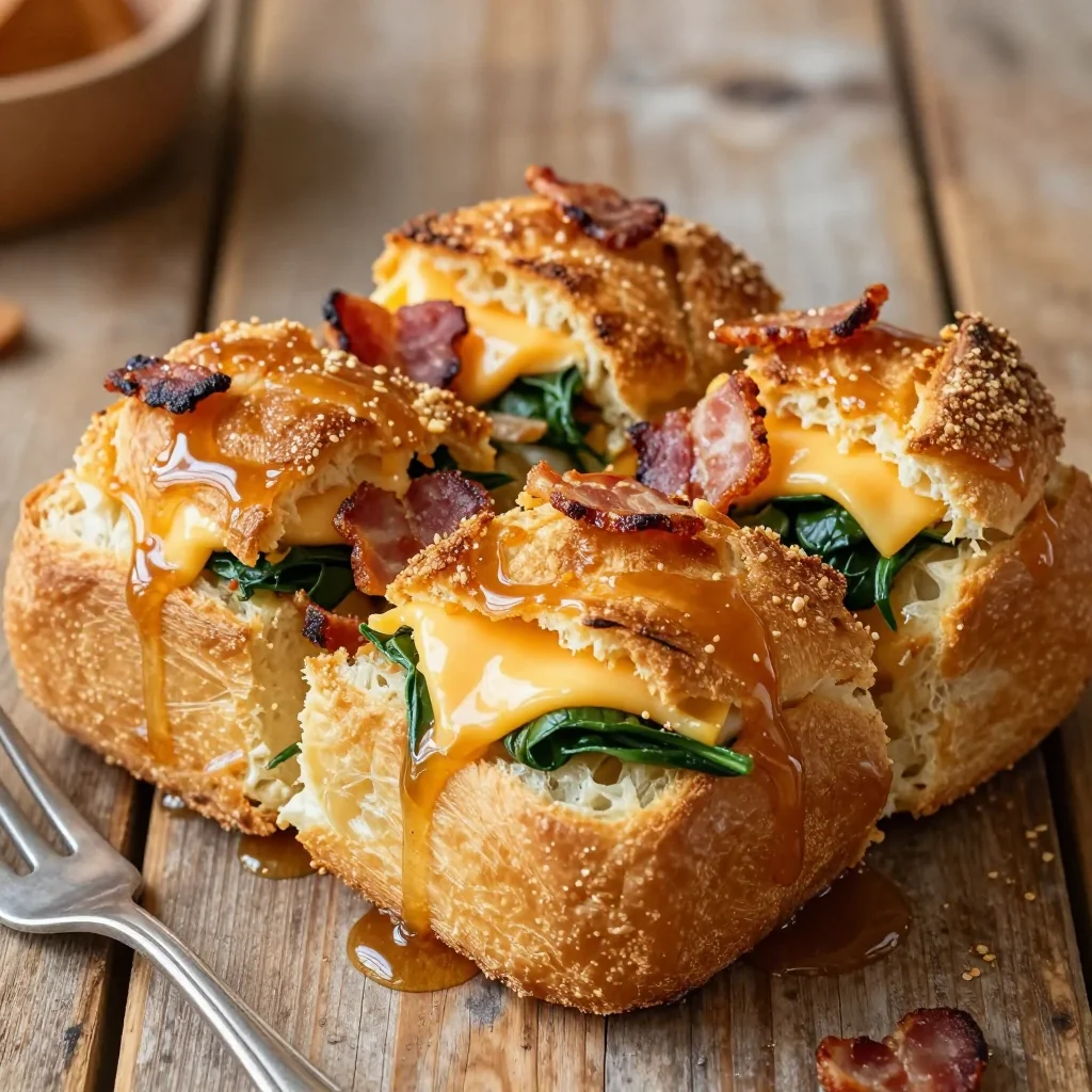 Warm Maple Glazed Breakfast Bake for a Weekend Meal