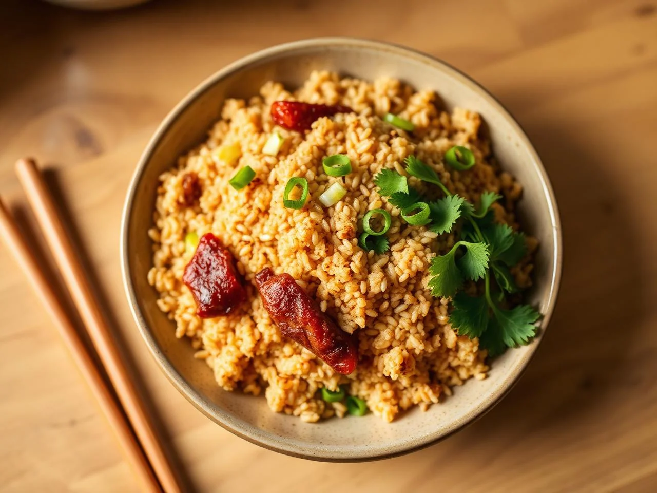 Filipino Lechon Kawali Fried Rice