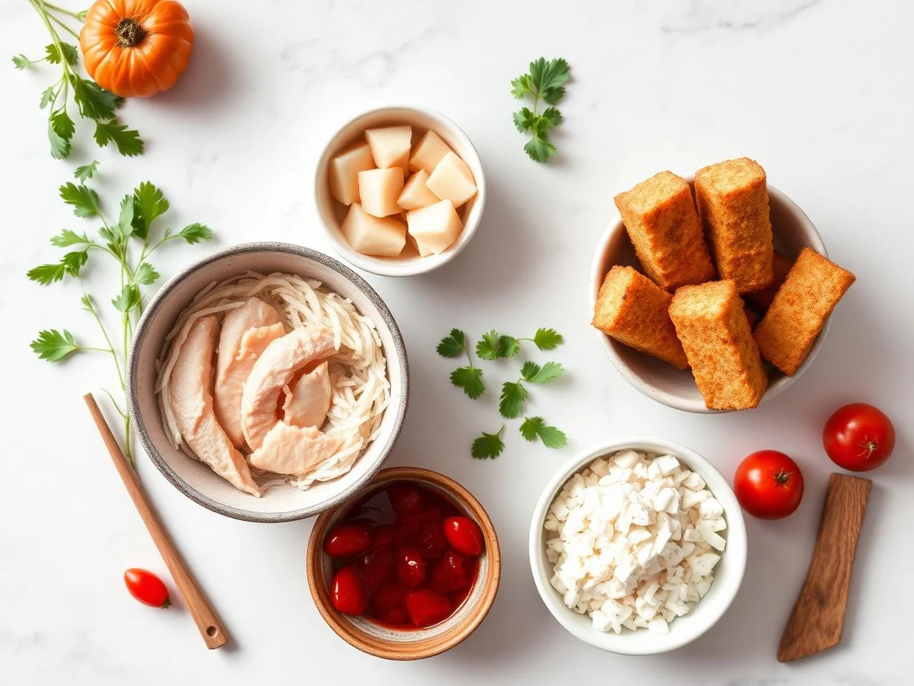 Ingredients for Fish Sticks