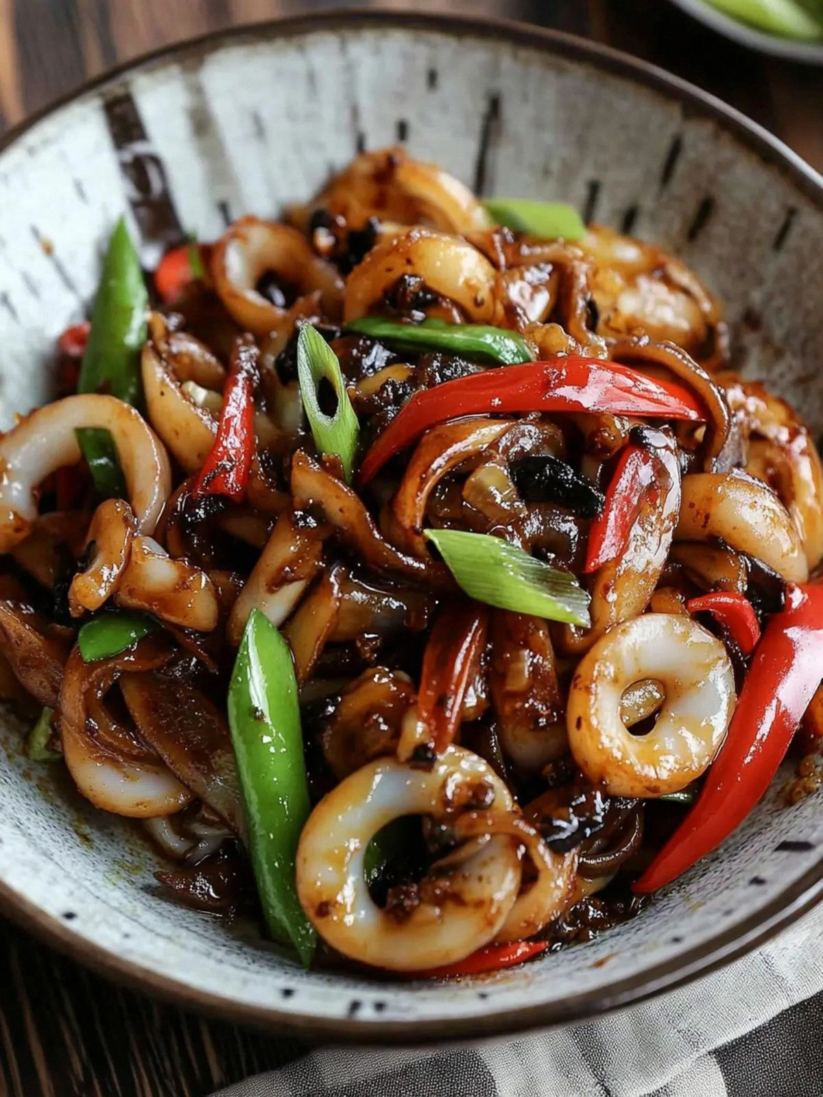 Flavor-Packed Stir-Fried Squid