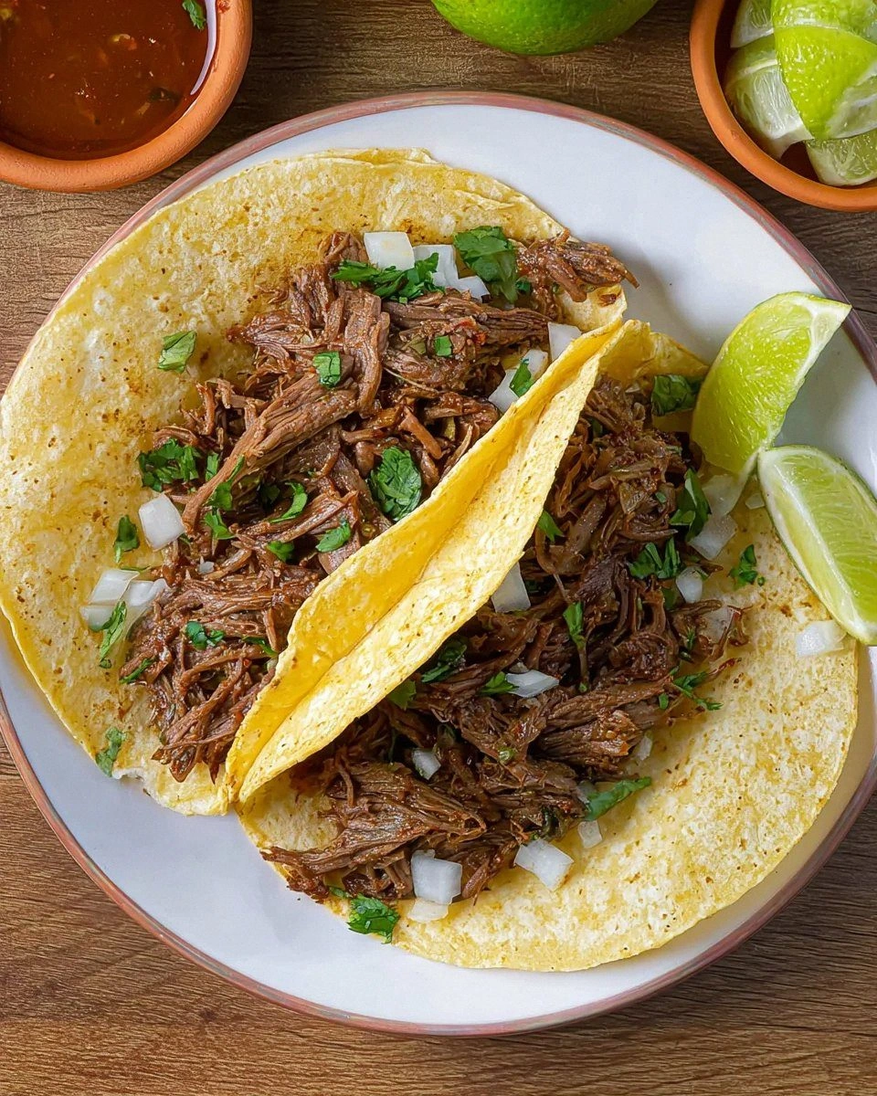 Flavorful Crock-Pot Shredded Beef Tacos