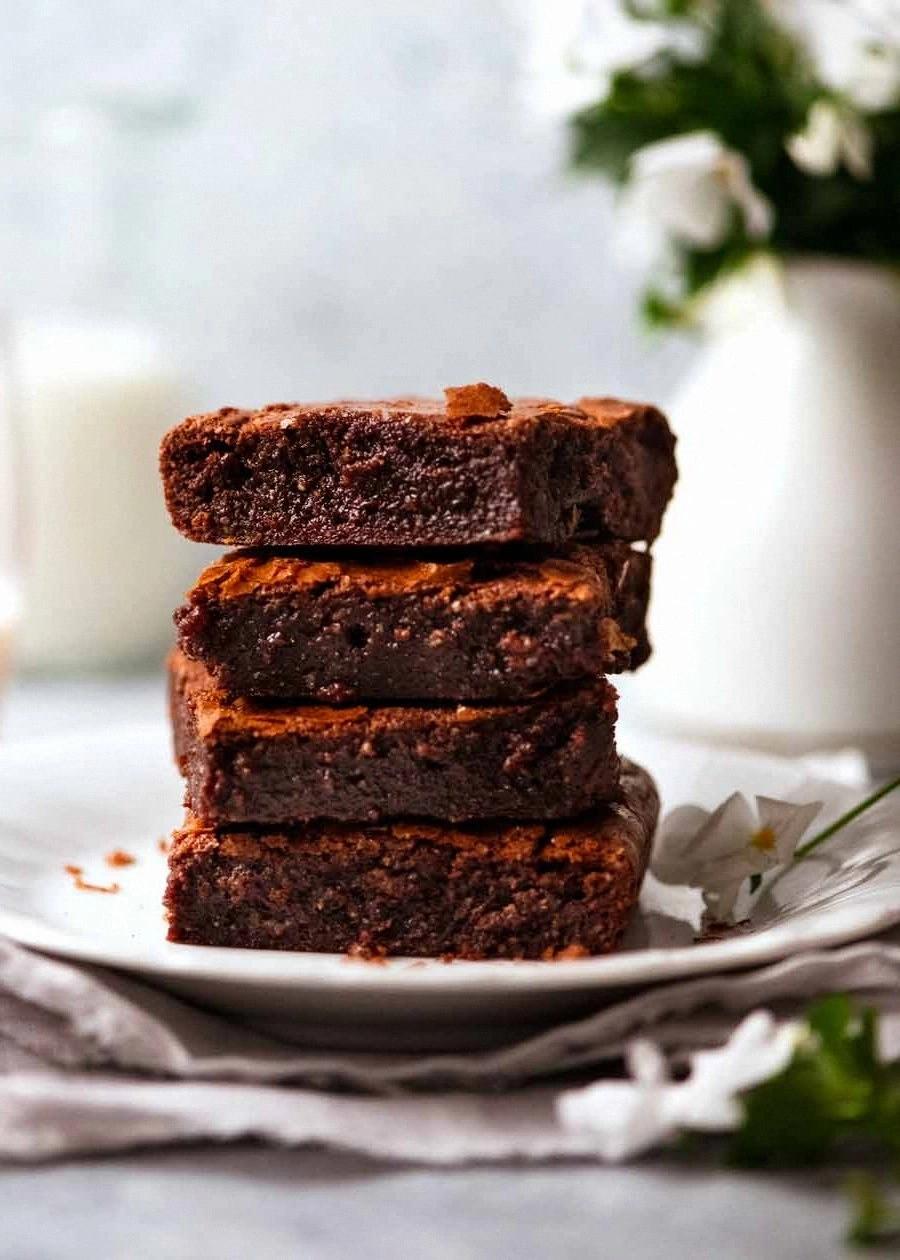 Flourless Chocolate Brownies (