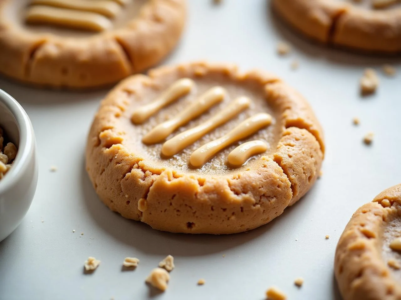 Flourless Peanut Butter Cookies