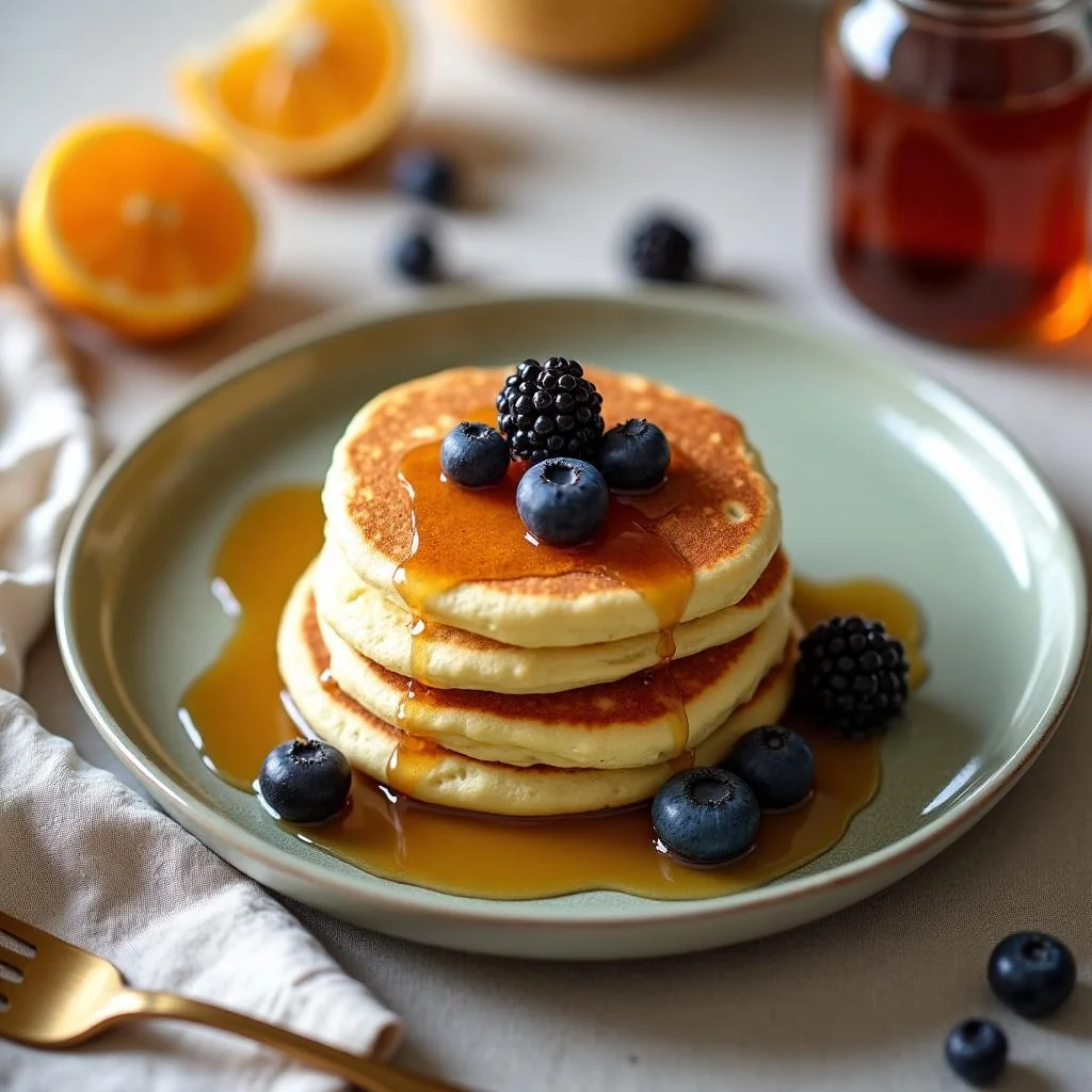 Fluffy Buttermilk Pancakes
