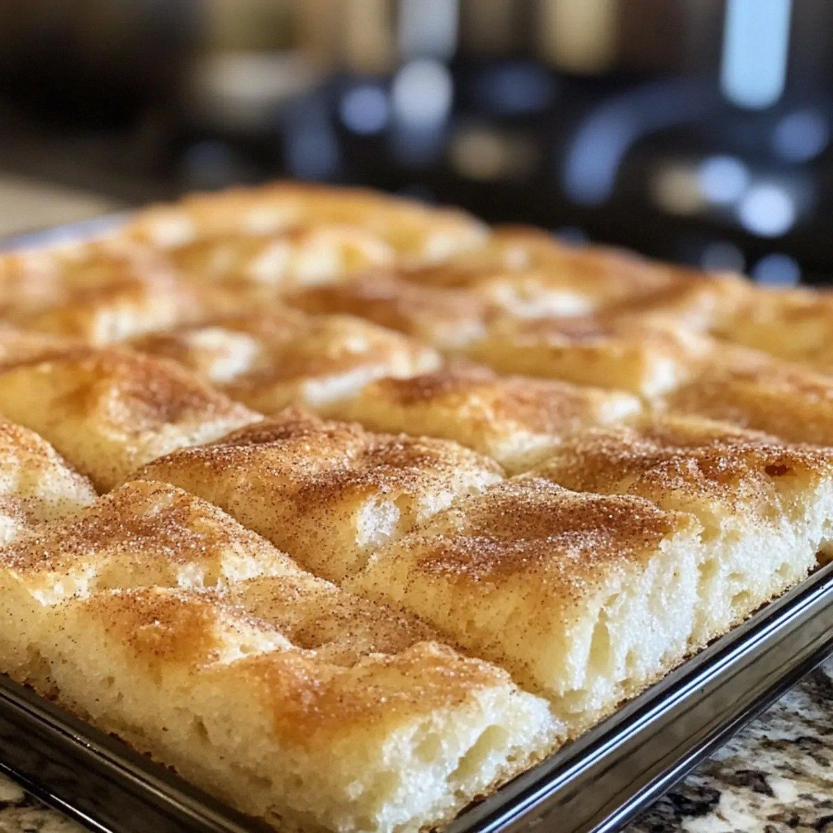 Fluffy Cinnamon Focaccia: Sweet, Buttery Breakfast Bliss