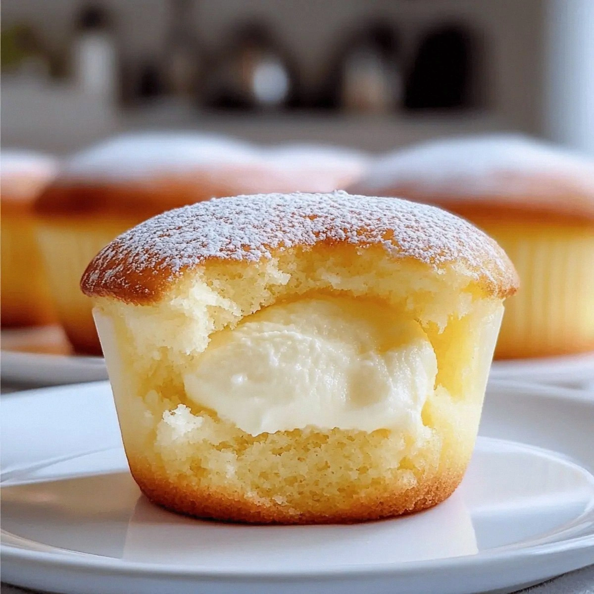 Fluffy Japanese Cotton Cheesecake Cupcakes – A Light Delight