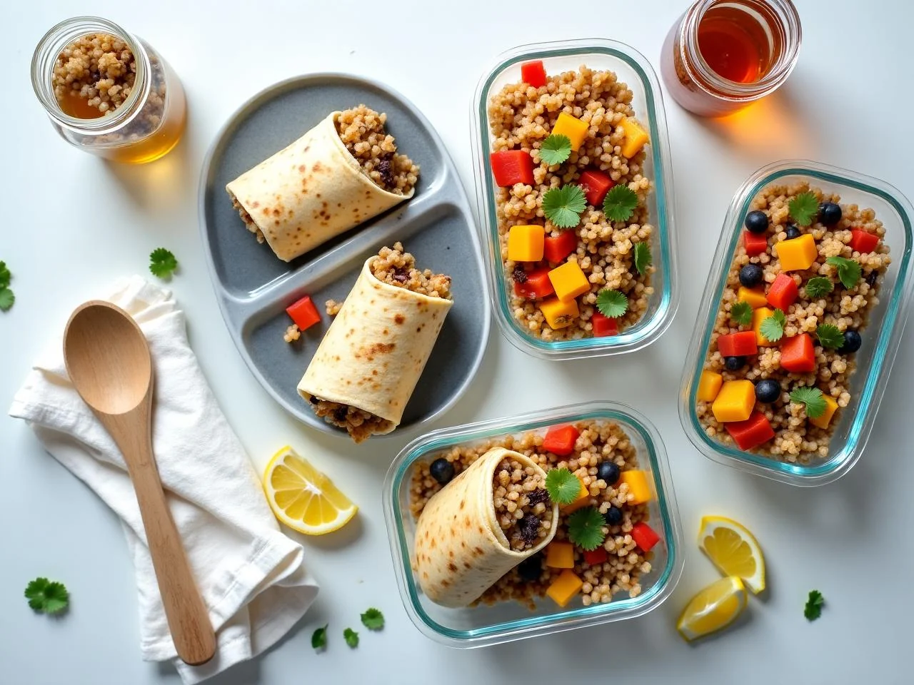 Freezer Breakfast Burritos