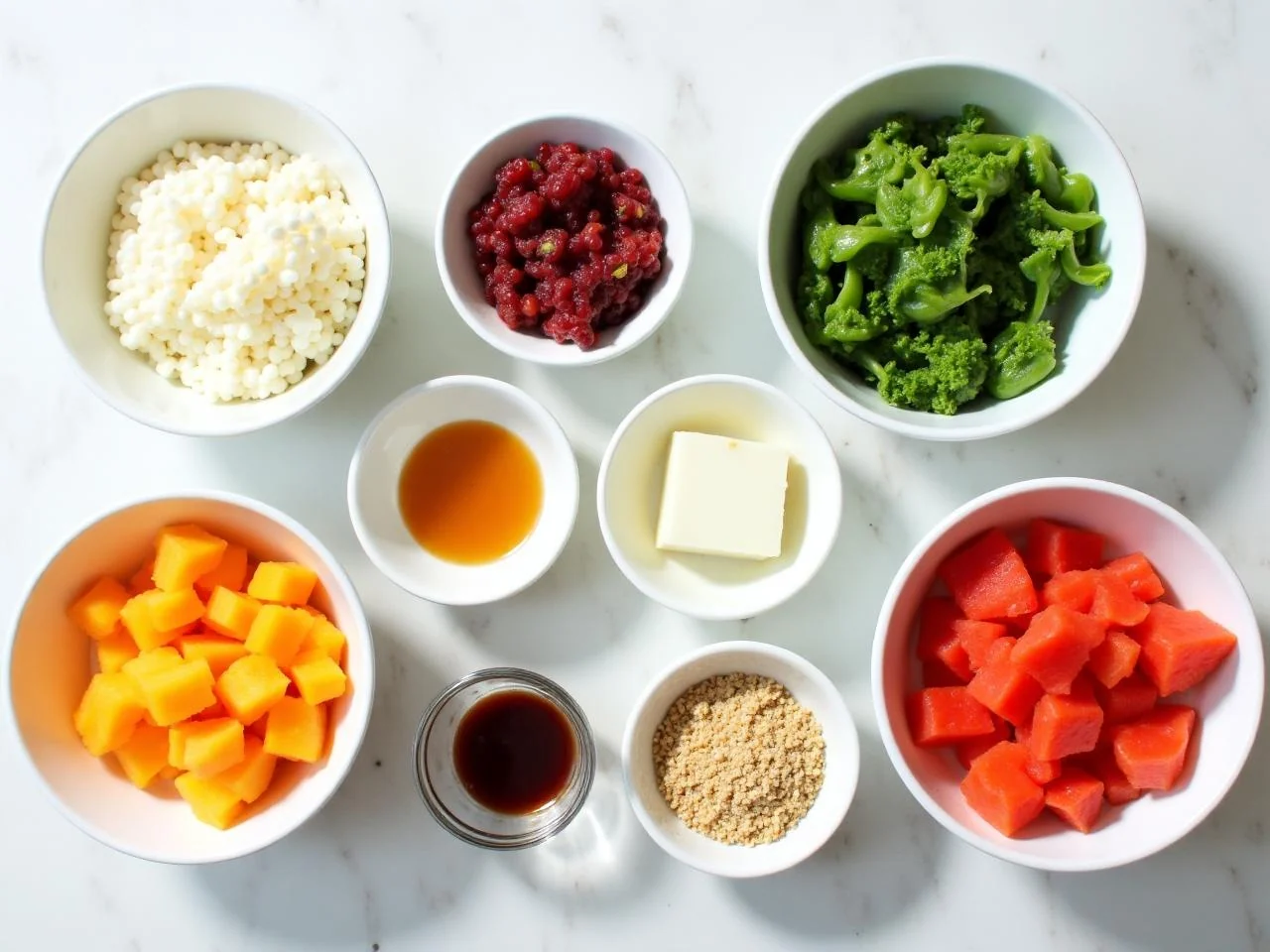 Ingredients for Freezer Breakfast Burritos