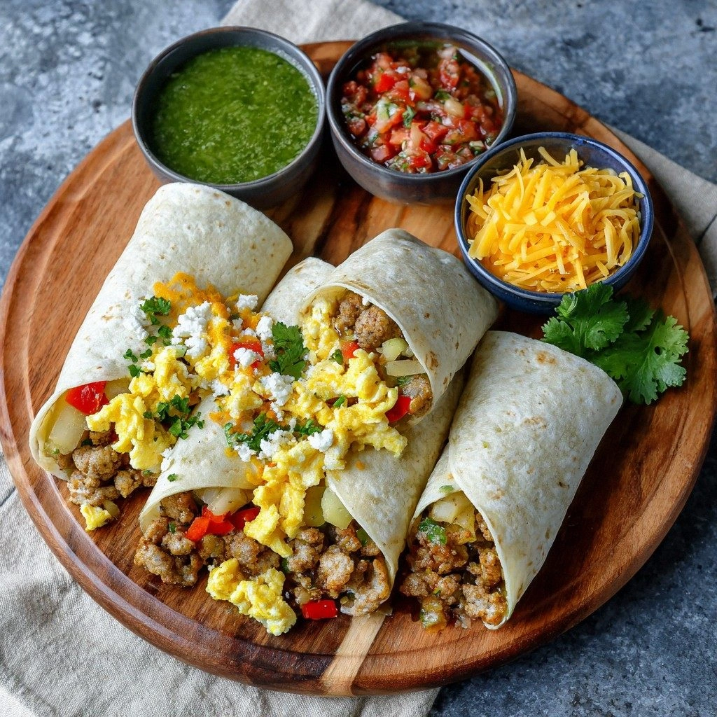 Freezer-Friendly Breakfast Bur