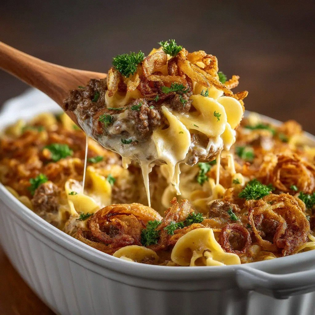 French Onion Beef Casserole (T