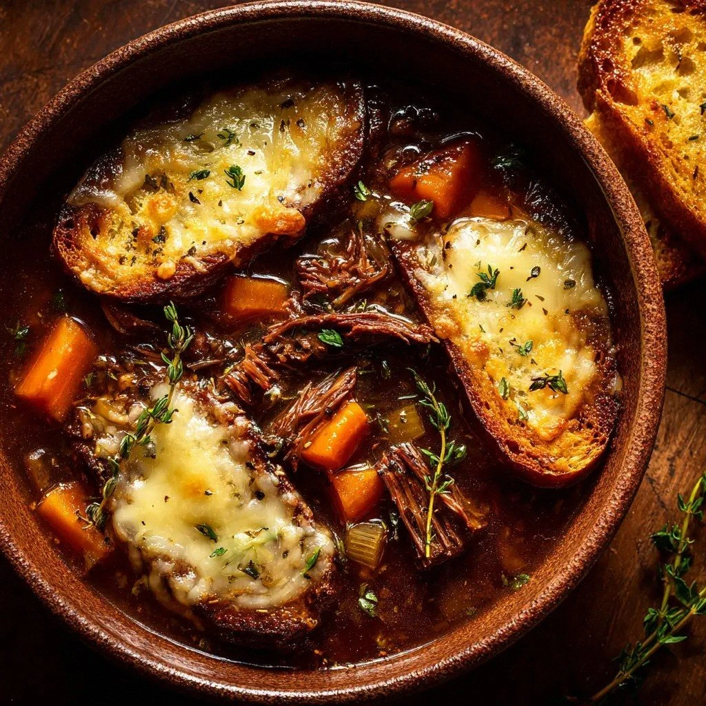 French Onion Beef Short Rib So