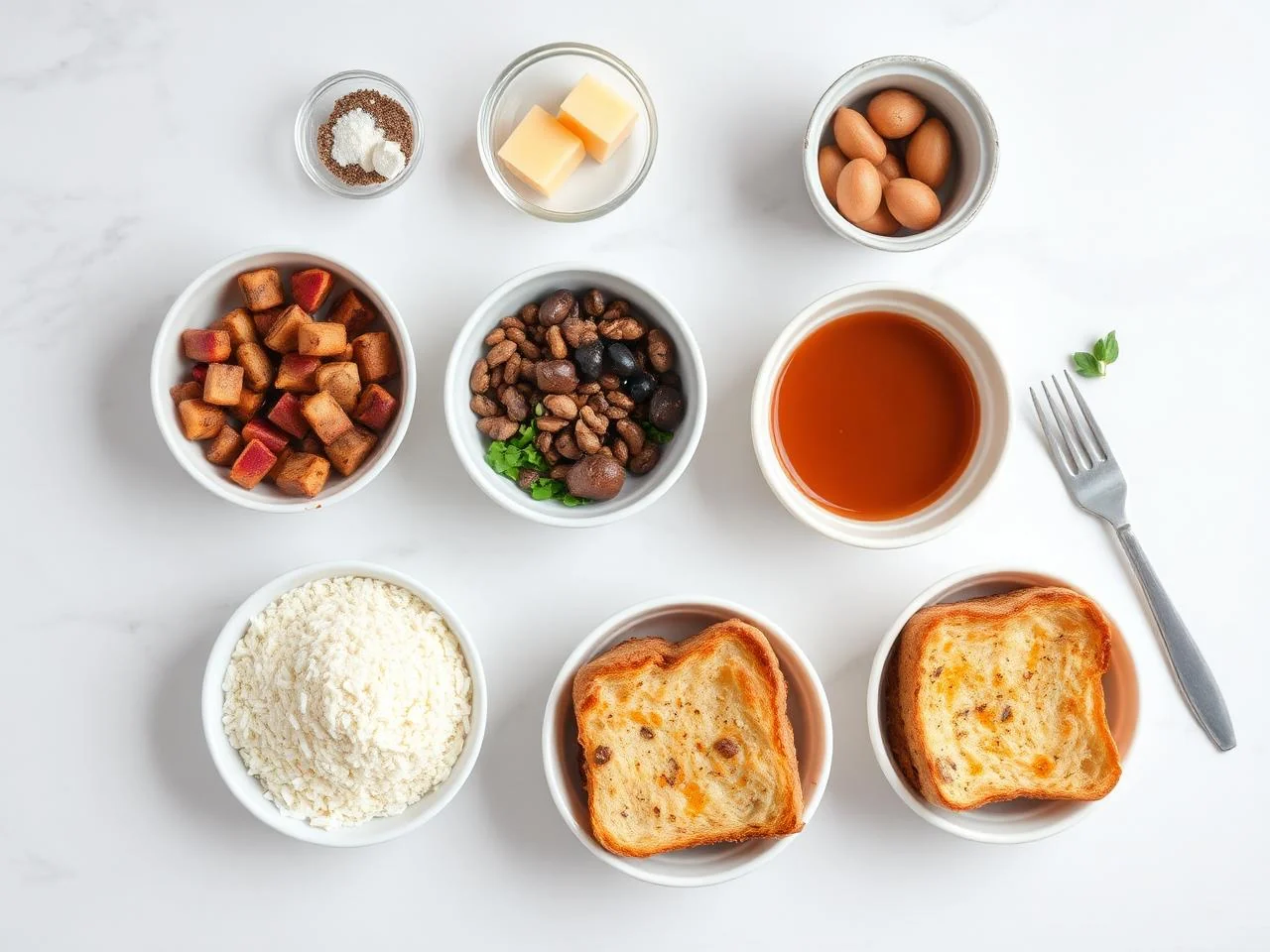 Ingredients for French Toast Bake