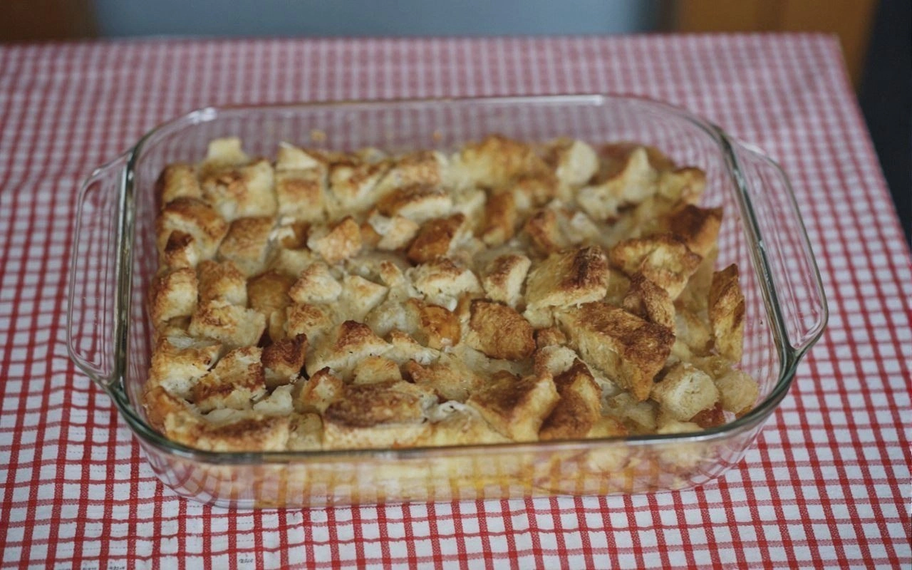French Toast Casserole with Cr
