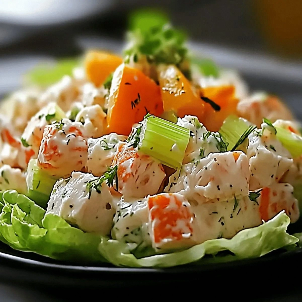 Fresh and Creamy Delicious Crab Salad You’ll Love