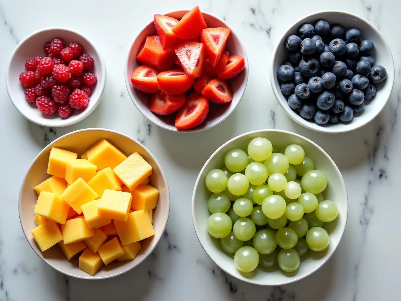 Ingredients for Fresh Fruit Salad