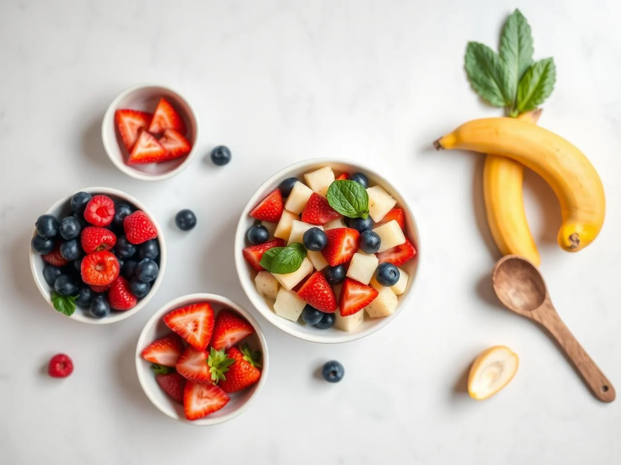 Ingredients for Fresh Fruit Salad