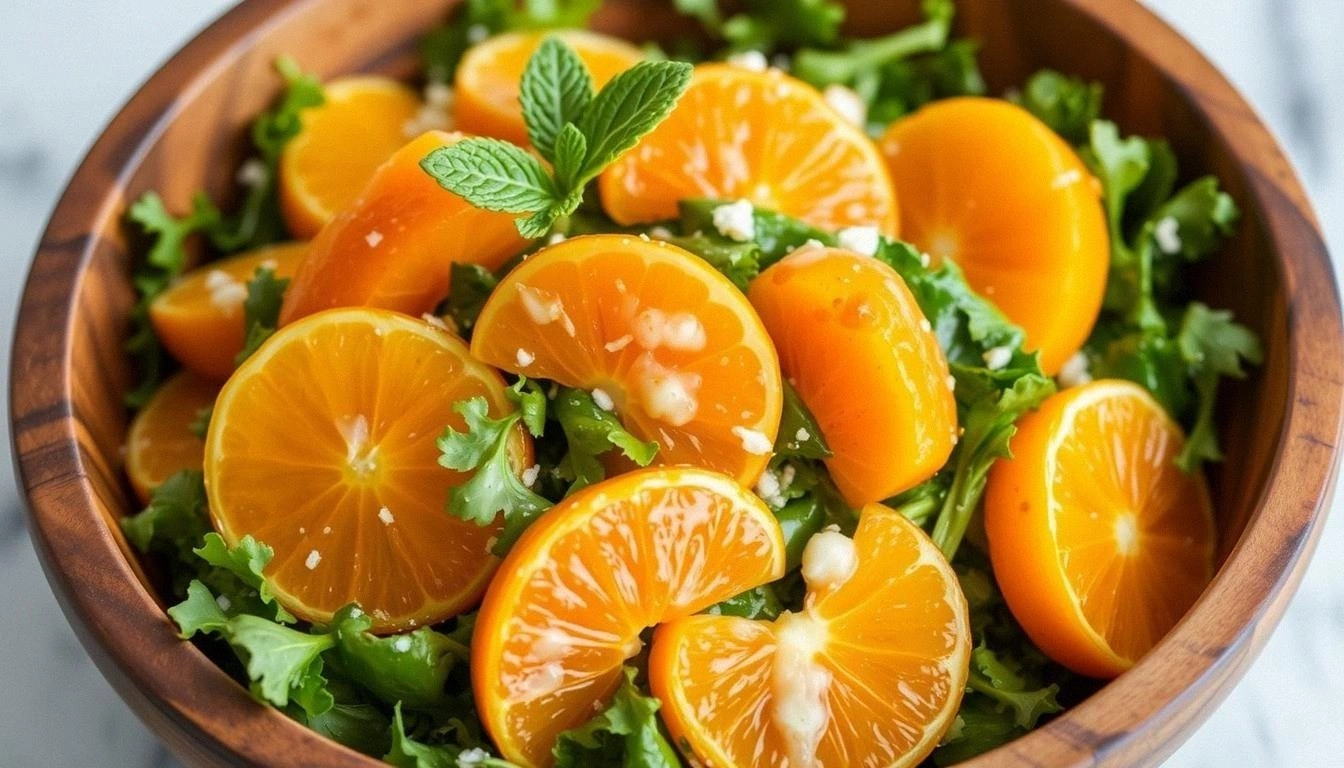 Fresh Mandarin Orange Salad Re