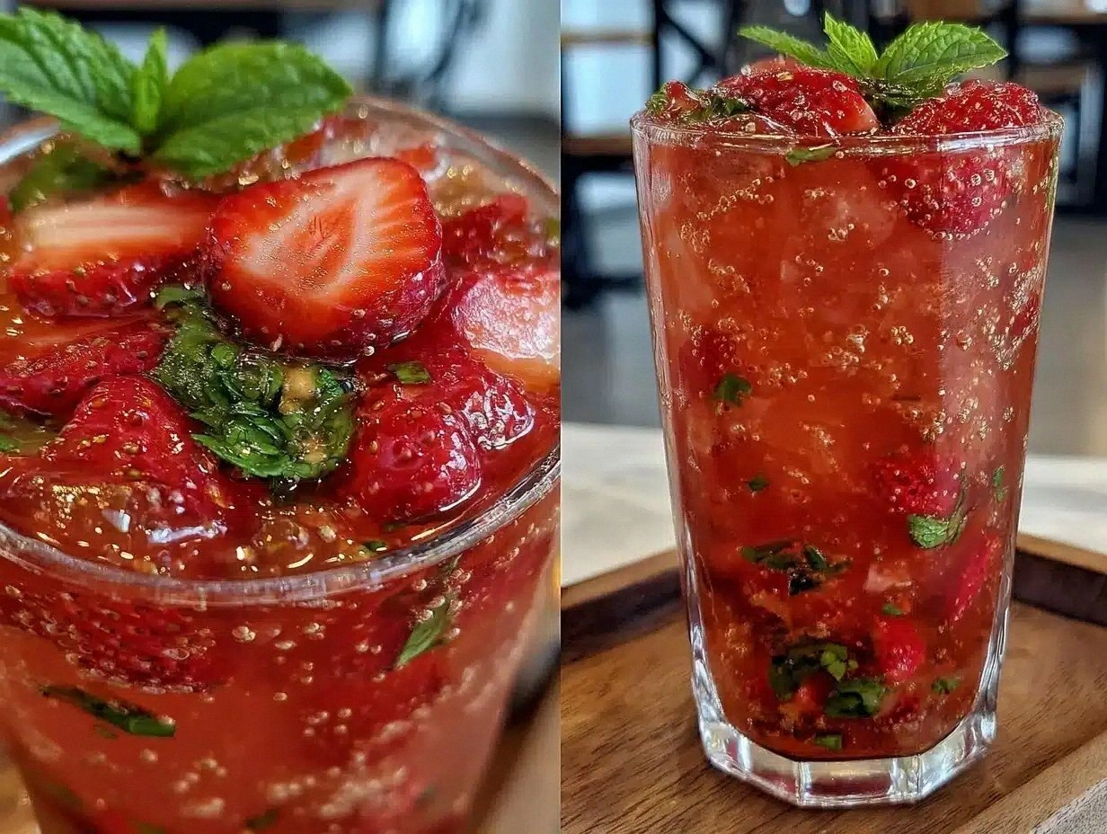 Fresh Strawberry Green Tea Recipe Easy Homemade Refreshing Boost