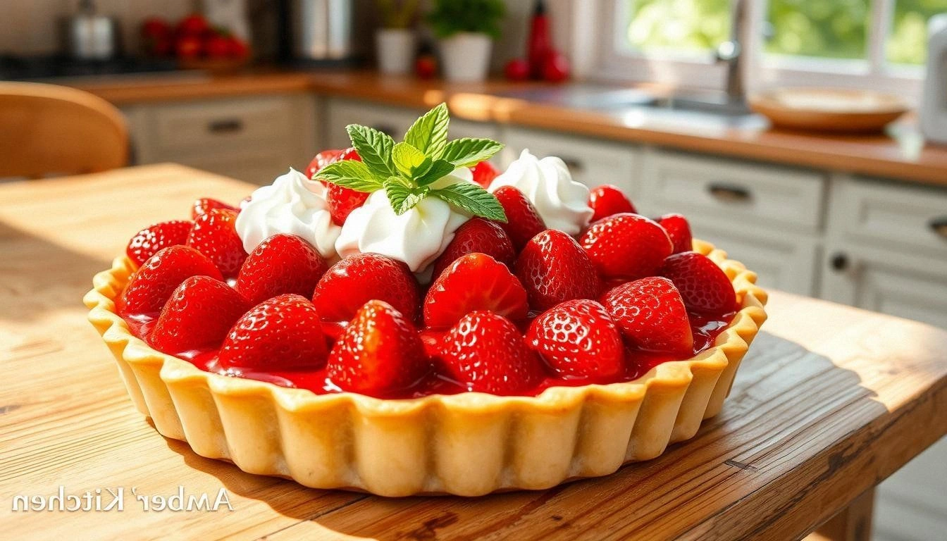 Fresh Strawberry Pie: Easy Sum